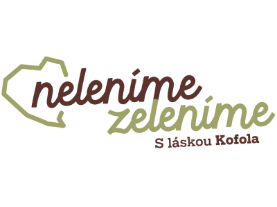 Kofola Neleníme zeleníme logo